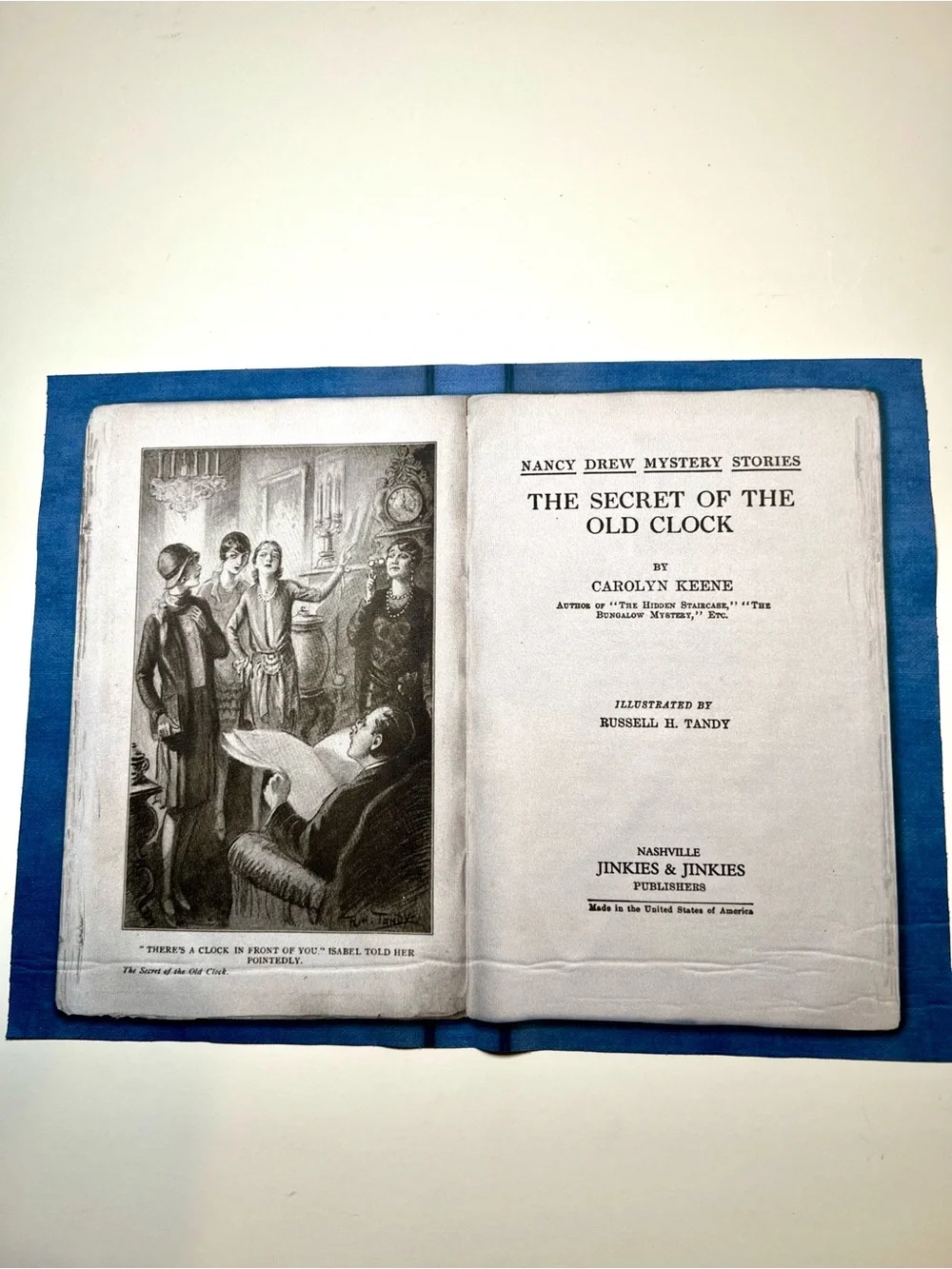 Nancy Drew The Secret of the Old Clock Book Shaped Microfiber Cleaning Eyeglass